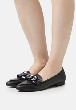 Gabor Scarpe Senza Lacci - Schwarz/Altsilber