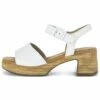 Gabor Sandali Con Plateau - Weiss