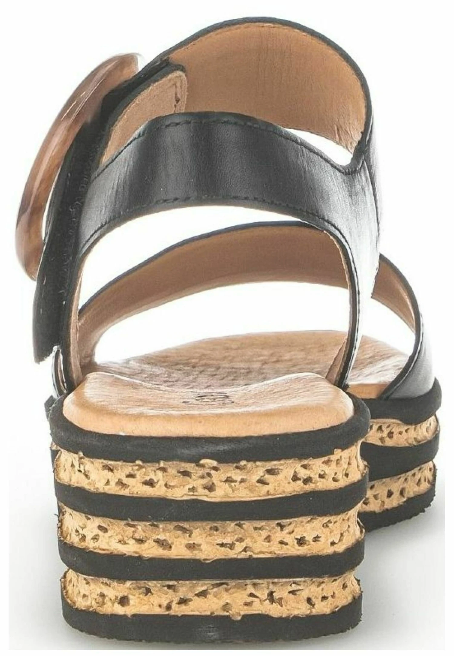 Gabor Sandali Con Zeppa - Schwarz 4 Gabor Sandali Con Zeppa - Schwarz - immagine 4