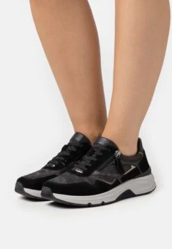 Gabor Comfort Sneakers BasseDark Grey/Black/Bronce Donna Sneakers GAJ11A0DD-C11