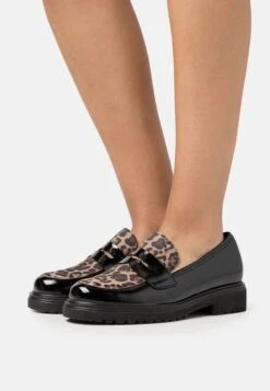 Gabor Comfort Scarpe Senza LacciBlack/Savanna Donna Scarpe Piatte GAJ11E01U-Q11