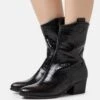 Gabor Comfort Stivali Texani / BikerBlack Donna Stivali GAJ11N08K-Q11