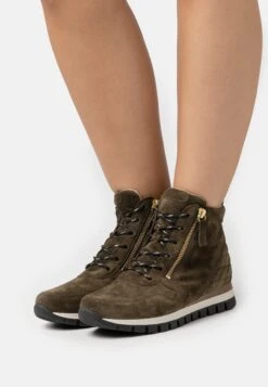 Gabor Comfort Stivaletti Stringati - Olive