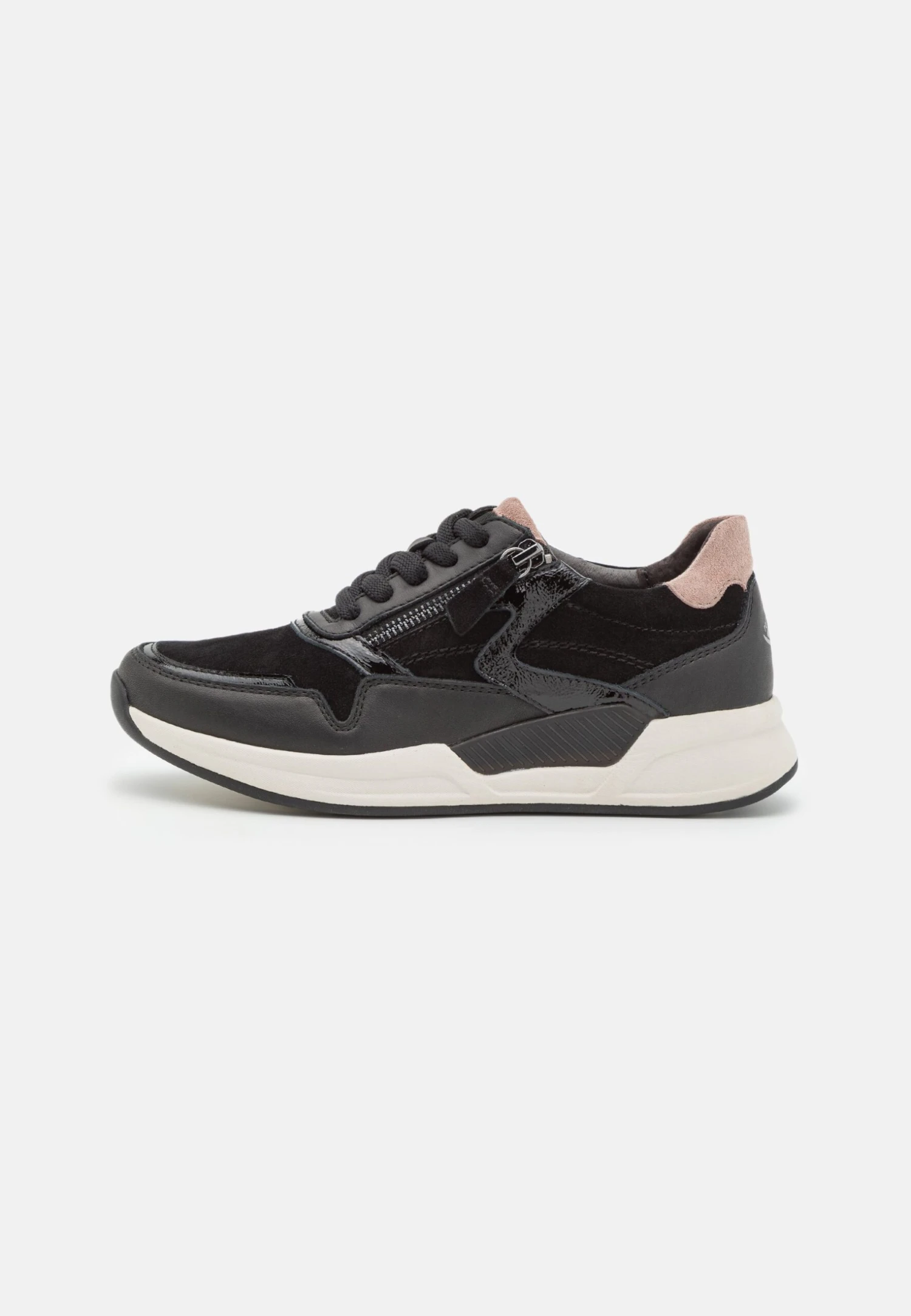 Gabor Comfort Sneakers Basse - Black/Dark Rose 2 Gabor Comfort Sneakers Basse - Black/Dark Rose - immagine 2