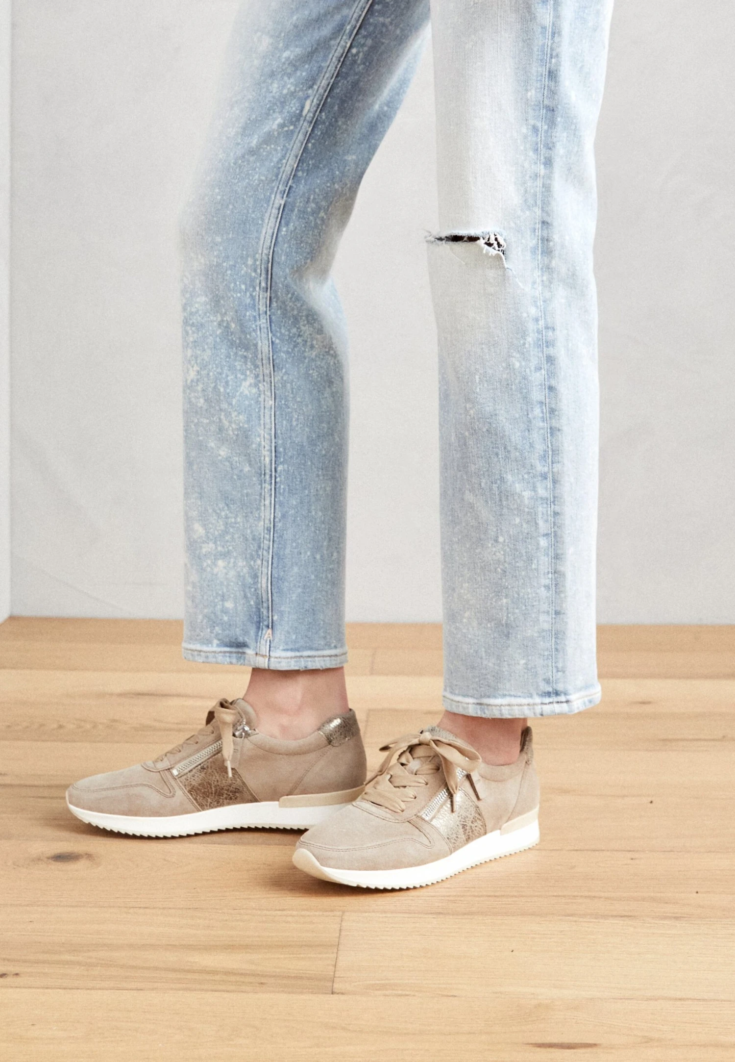 Gabor Sneakers Basse - Kiesel/Visone 2 Gabor Sneakers Basse - Kiesel/Visone - immagine 2