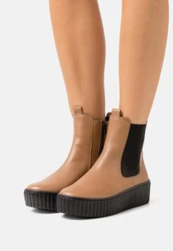 Gabor Stivaletti Con PlateauChino/Schwarz Donna Stivaletti GA111N1HX-B11