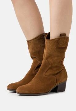 Gabor Comfort Stivali Texani / Biker - Cognac